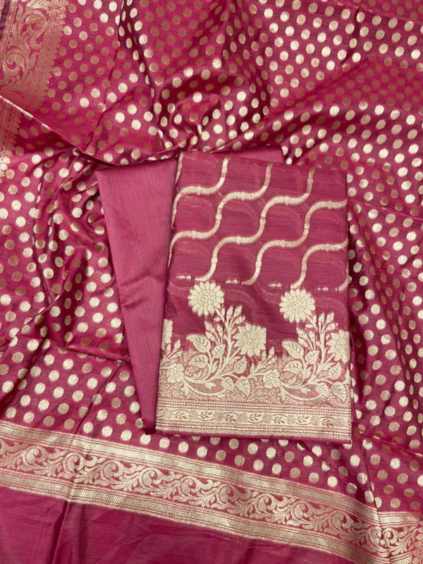 Magenta_Cotton_Silk_Lehariya_Banarasi_3_pcs_Suit_Set_675JVC_102