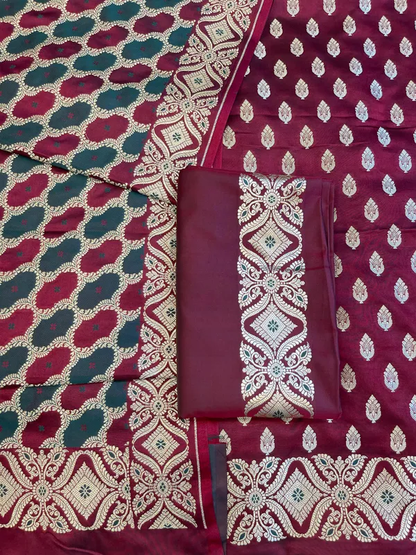 Wine_Mashru_Silk_Floral_Zari_Booti_with_Rangkaat_Dupatta_Banarasi_3_pcs_Suit_Set_26AJ_MSR10
