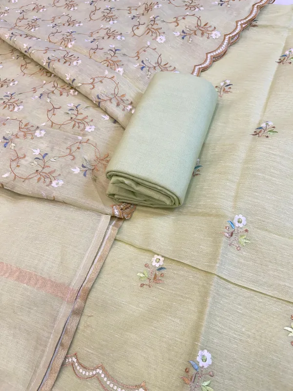 Pista_Green_Linen_Silk_Resham_Booti_Banarasi_Suit_with_Embroidery_Dupatta_11SKL_LNEM1