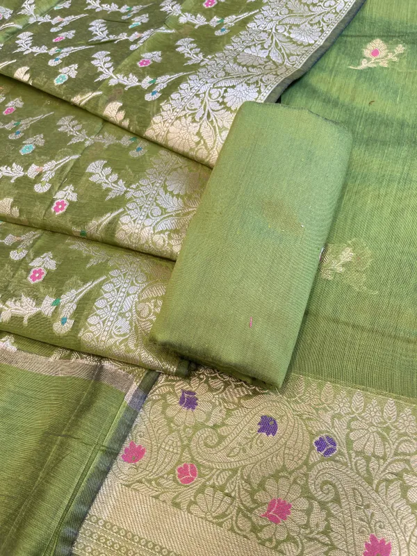 Green_Cotton_Resham_Mina_Floral_Booti_Paisley_Mina_Border_Banarasi_Suit_625SHL_CT19