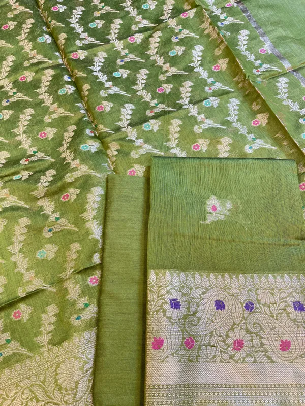 Green_Cotton_Resham_Mina_Floral_Booti_Paisley_Mina_Border_Banarasi_Suit_625SHL_CT19