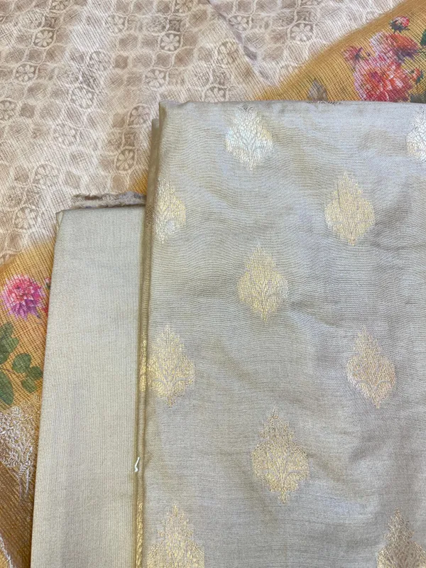 Beige_Cotton_Silk_Dyable_Floral_Zari_Booti_with_Digital_Print_Kota_Check_Dupatta_Banarasi_3_pcs_Suit_Set_11IM_DCS9
