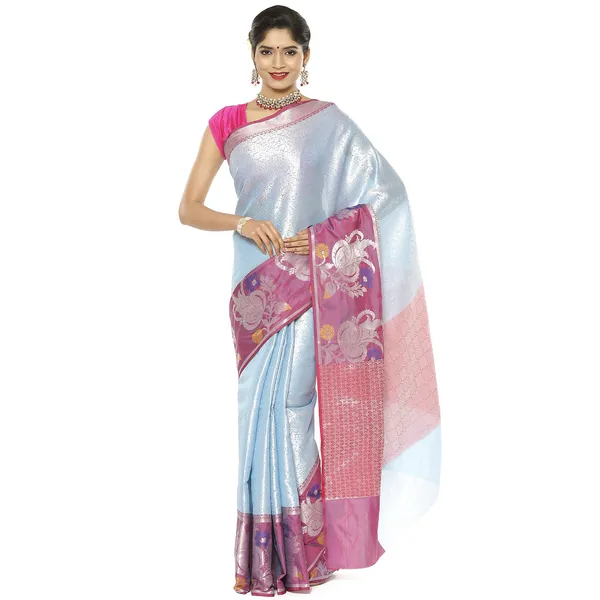 Blue_Kanjeevaram_Banarasi_Sarees_For_Women_GEMA22