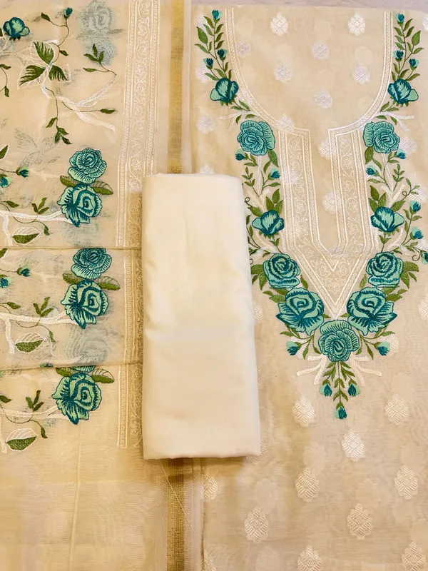 Off_white_Pure_Mercerise_Embroidery_Necklace_Banarasi_3_pcs_Suit_Set_12SKL_MN2