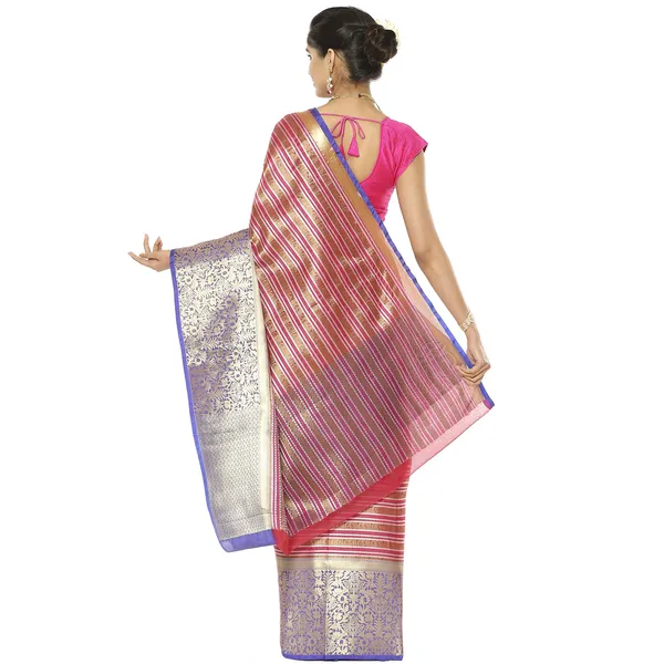 Light_Red_Kanjeevaram_Banarasi_Sarees_For_Women_GEMA2