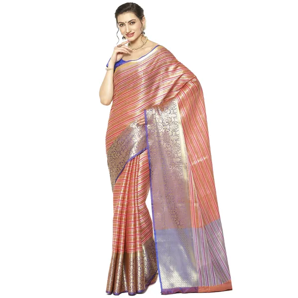 Light_Red_Kanjeevaram_Banarasi_Sarees_For_Women_GEMA2