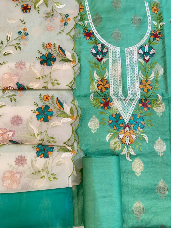 Seagreen_Dyable_Cotton_Silk_Minakari_Embroidered_Neck_Floral_Booti_Banarasi_Suit_140IM_DCS3