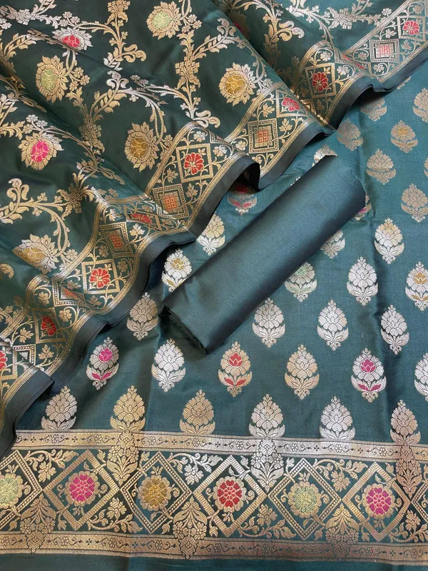 Dark_Green_Semi_Silk_Alfi_Mina_Zari_Booti_Minakari_Banarasi_Suit_1000AJ_SSLK4