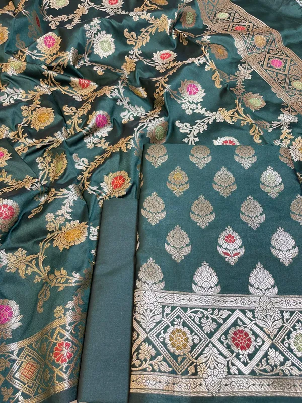 Dark_Green_Semi_Silk_Alfi_Mina_Zari_Booti_Minakari_Banarasi_Suit_1000AJ_SSLK4