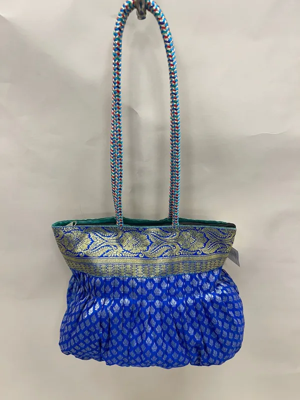 Blue_Banarasi_Hand_Bag_HBG_31