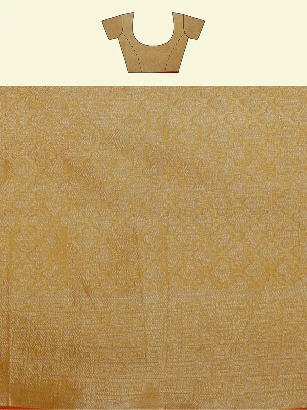 Yellow_Cotton_Blend_Banarasi_Sarees_For_Women_GEASF_763