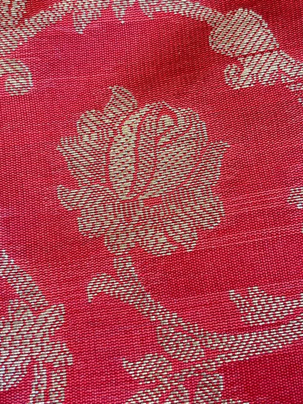 Beige_Art_Silk_Floral_Zari_Booti_Contrast_Banarasi_Suit_with_Red_Dupatta_625AJ_TPT42