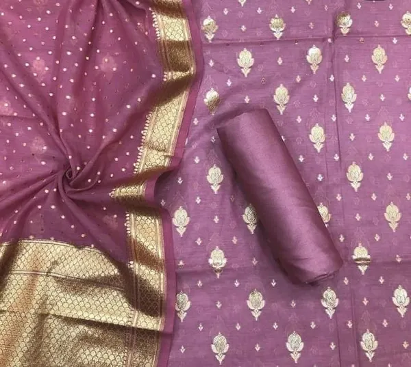 Lavander_Pure_Mercerise_Floral_Zari_Booti_with_Lorex_weave_Dupatta_Suit_Set_1200SKL_PML16