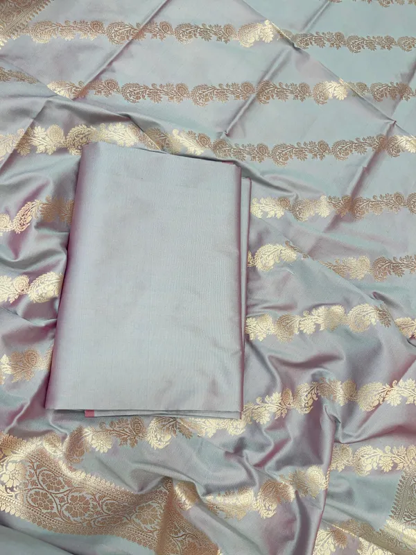 Grey_Katan_Plain_Banarasi_3_pcs_Suit_Set_650JD_KP5