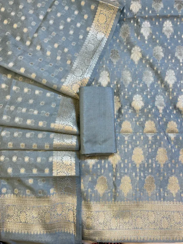 Grey_Georgette_Silver_Zari_Banarasi_3_pcs_Suit_Set_1200SKL_GE4