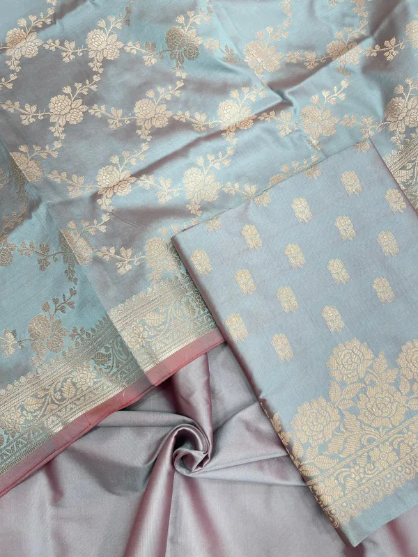 Seagreen_Semi_Katan_Silk_Handloom_Banarasi_3_pcs_Suit_Set_MUB_SK40