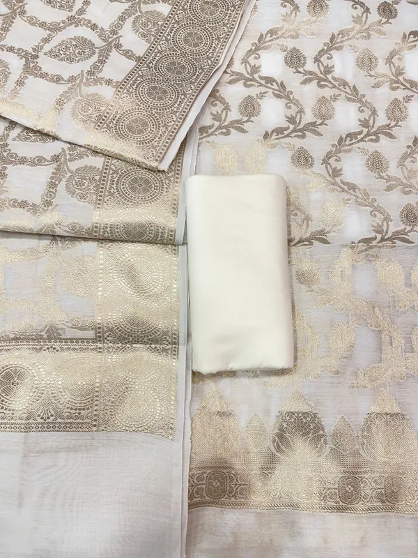 Off_white_Mercerize_Cotton_Silk_Banarasi_3_pcs_Suit_Set_700SKL_MS1