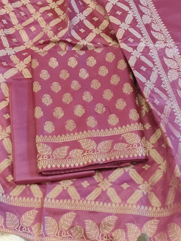 Burgundy_Cotton_Blend_Floral_Zari_Booti_with_Zig-Zag_Zari_Jaal_Dupatta_Banarasi_Suit_65SHL_PV3