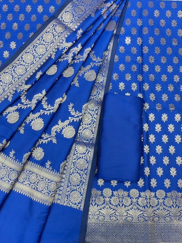 Blue_Katan_Silk_Daaman_Border_Banarasi_3_pcs_Suit_Set_850JD_KBR2