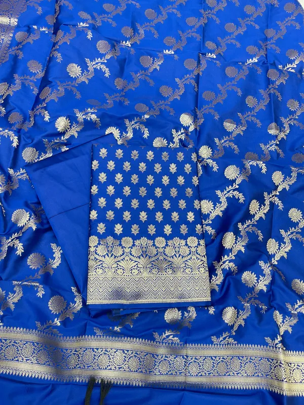 Blue_Katan_Silk_Daaman_Border_Banarasi_3_pcs_Suit_Set_850JD_KBR2