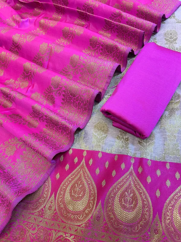 Magenta_Cotton_Alfi_Zari_Jaal_Contrast_Dark_Magenta_Silk_Border_Banarasi_Suit_55IM_CTN10