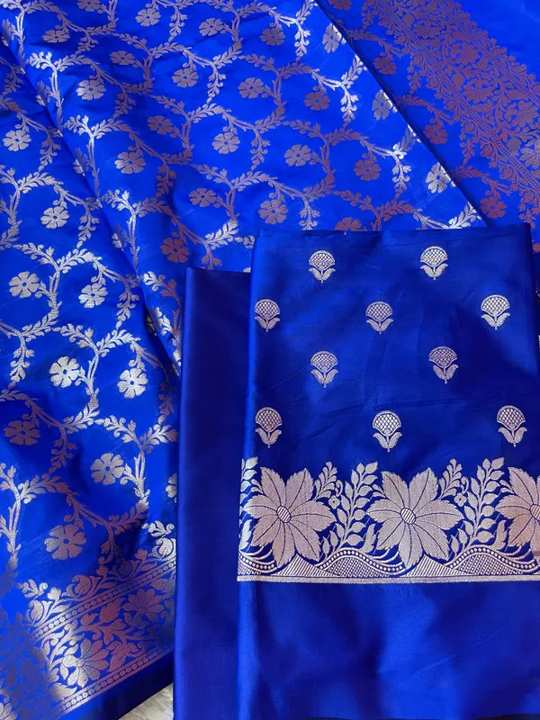 Blue_Semi_Silk_Floral_Zari_Booti_Banarasi_3_pcs_Suit_Set_with_Zari_Jaal_Dupatta_900AJ_SK29