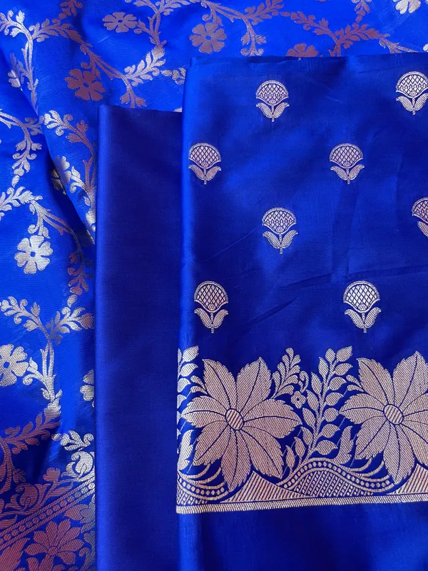 Blue_Semi_Silk_Floral_Zari_Booti_Banarasi_3_pcs_Suit_Set_with_Zari_Jaal_Dupatta_900AJ_SK29