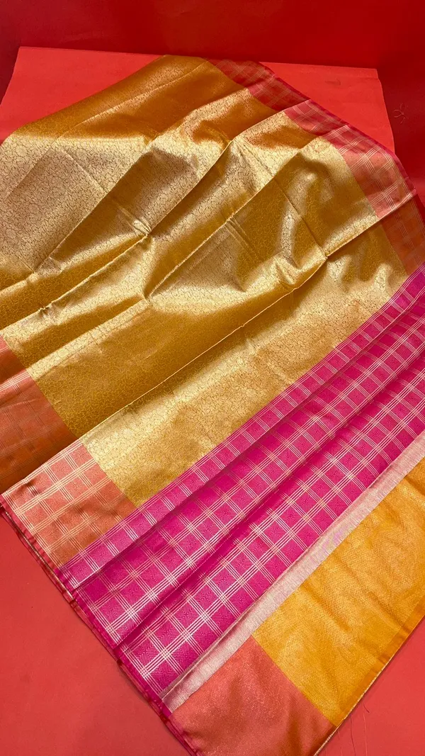 Orange_Kanchi_Silk_Banarasi_Sarees_For_Women_GEBE23