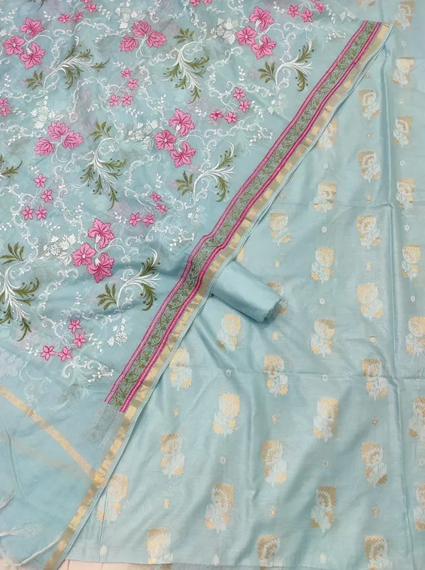 Blue_Pure_Mercerised_Resham_Mina_Embroidery_Dupatta_Banarasi_Suit_1250SKL_RM7