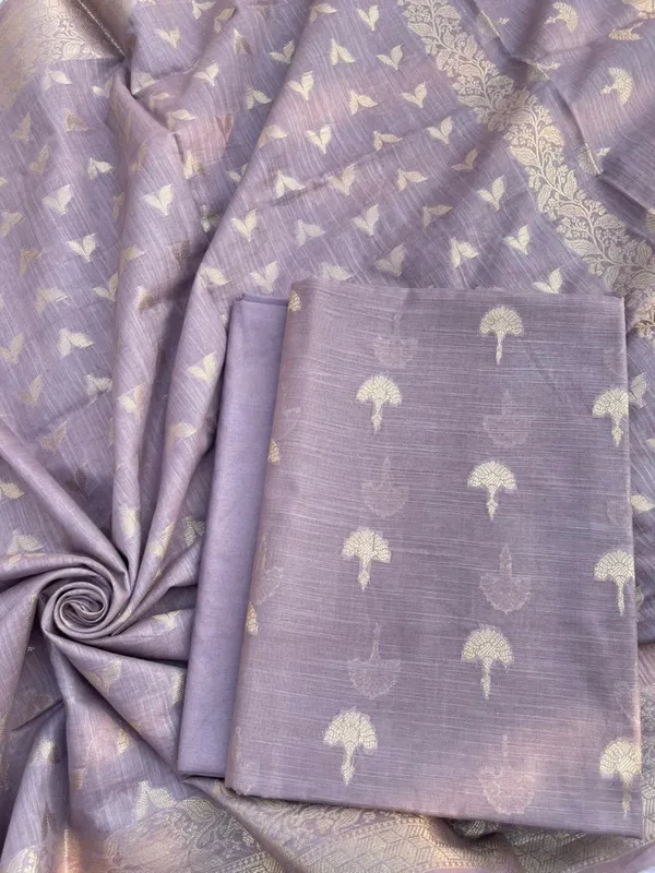 Light_Purple_Cotton_Linen_Floral_Zari_Booti_Banarasi_Suit_with_Patti_Booti_Dupatta_120DAN_CL3