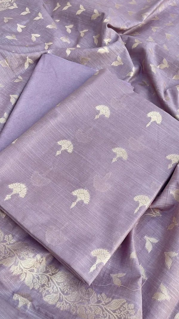 Light_Purple_Cotton_Linen_Floral_Zari_Booti_Banarasi_Suit_with_Patti_Booti_Dupatta_120DAN_CL3
