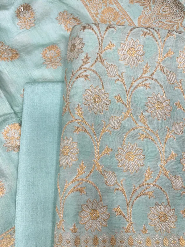 Blue_Mulberry_Chiniya_Silk_With_Floral_Booti_Dupatta_Banarasi_3_Pcs_Suit_Set_SKL_MLC1