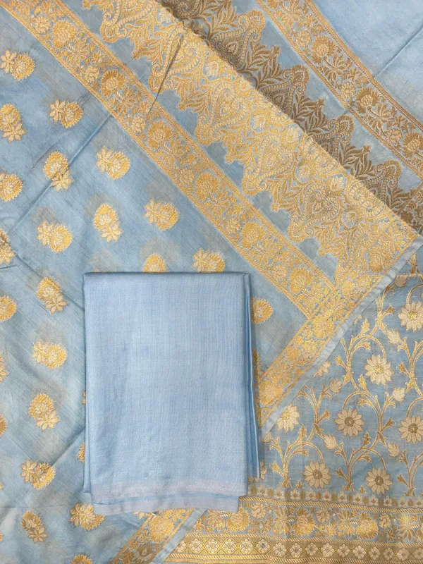 Blue_Mulberry_Chiniya_Silk_With_Floral_Booti_Dupatta_Banarasi_3_Pcs_Suit_Set_SKL_MLC1