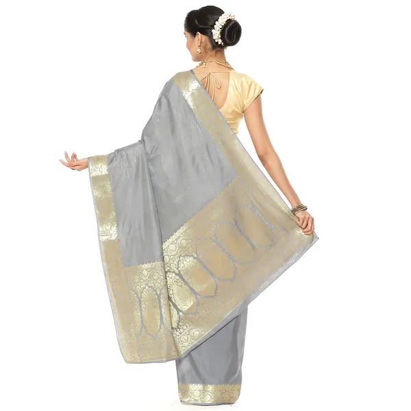 Grey_Katan_Silk_Banarasi_Sarees_For_Women_GEASF205