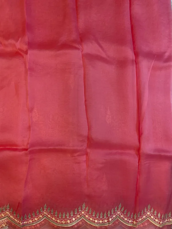 Pure_Handloom_Dark_Pink_Kora_Organza_Floral_Resham_Zari_Booti_Embroidered_Border_Banarasi_Saree_450AJ_ME2