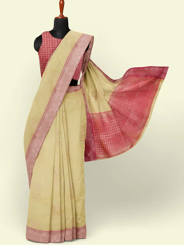 Beige_Cotton_Blend_Banarasi_Sarees_For_Women_GEHKR_43