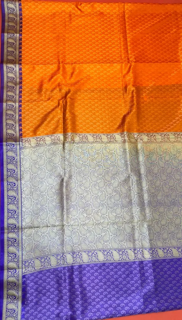 Humairah_Presents_Orange_Satin_Silk_Saree_With_Blouse_Piece_GEJA6