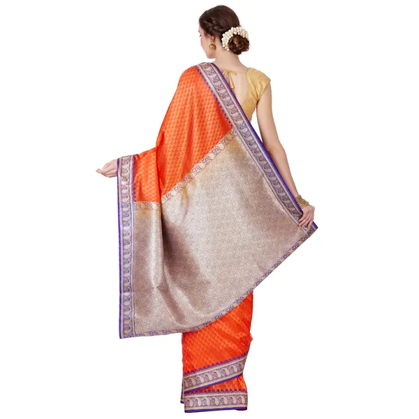 Humairah_Presents_Orange_Satin_Silk_Saree_With_Blouse_Piece_GEJA6