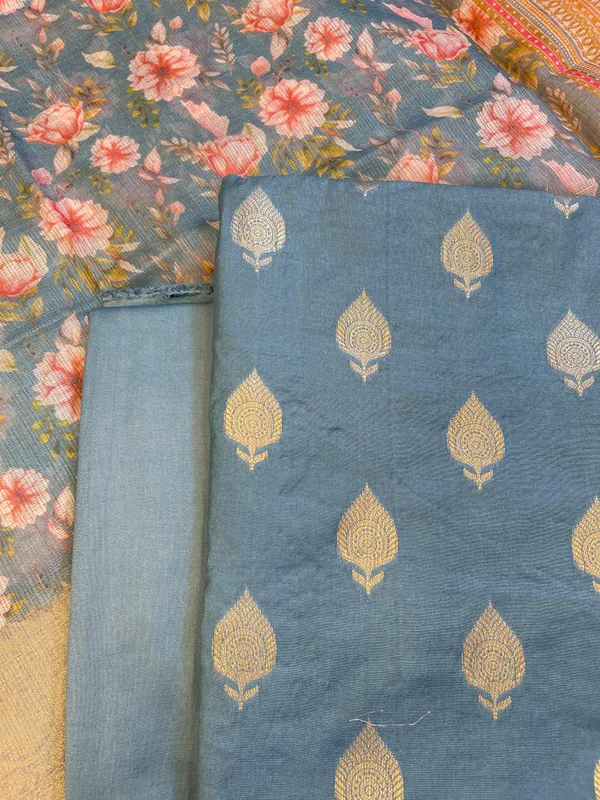 Grey_Cotton_Silk_Dyable_Floral_Zari_Booti_with_Digital_Print_Kota_Check_Dupatta_Banarasi_3_pcs_Suit_Set_11IM_DCS15