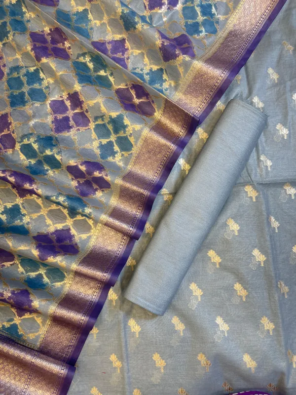 Light_Blue_Pure_Cotton_Lorex_weave_Dual_Zari_Booti_Banarasi_Suit_1300IM_PCL14