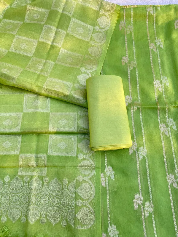 Green_Pam_Mercerised_Silk_Plain_Banarasi_Suit_with_Stripe_Zari_Dupatta_11SKL_PS3