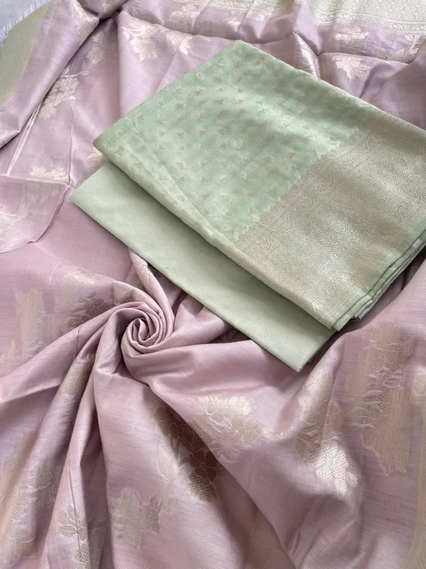 Pista_Green_Pashmina_Silk_Chunri_Zari_Booti_Banarasi_Suit_with_Contrast_Lavander_Floral_Jaal_Dupatta_1250DAN_PMC1