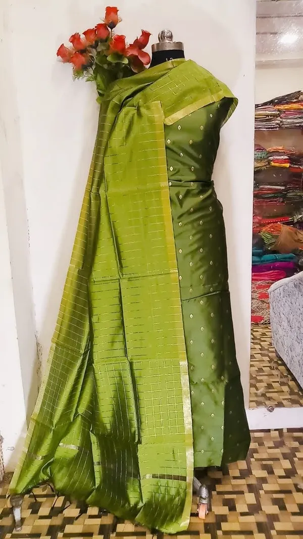 Bottle_Green_Biba_Silk_Chunri_Booti_Banarasi_Suit_with_Zari_Stripe_Dupatta_600SKL_BBS2
