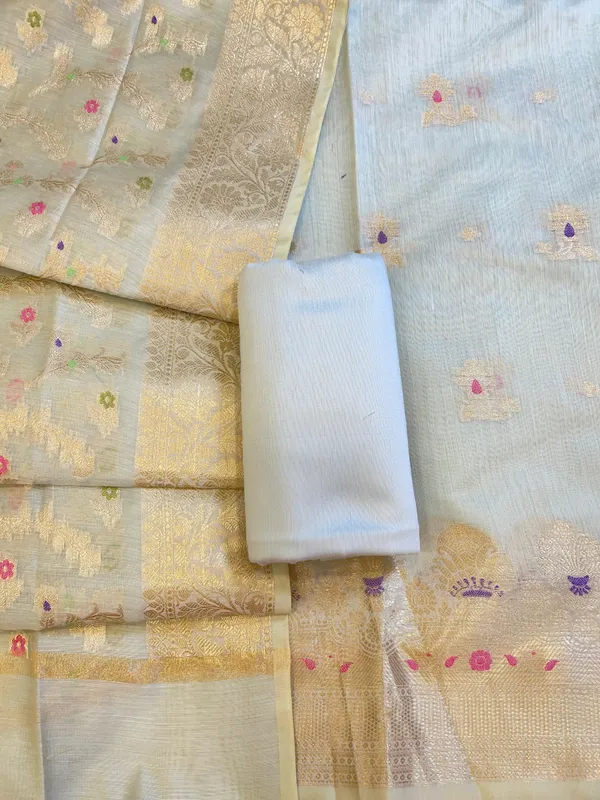 Off_white_Cotton_Floral_Resham_Mina_Zari_Booti_Banarasi_Suit__625SHL_CT49