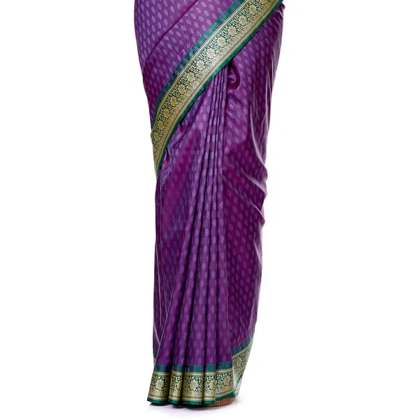 Humairah_Presents_Purple_Satin_Silk_Saree_With_Blouse_Piece(JA3)