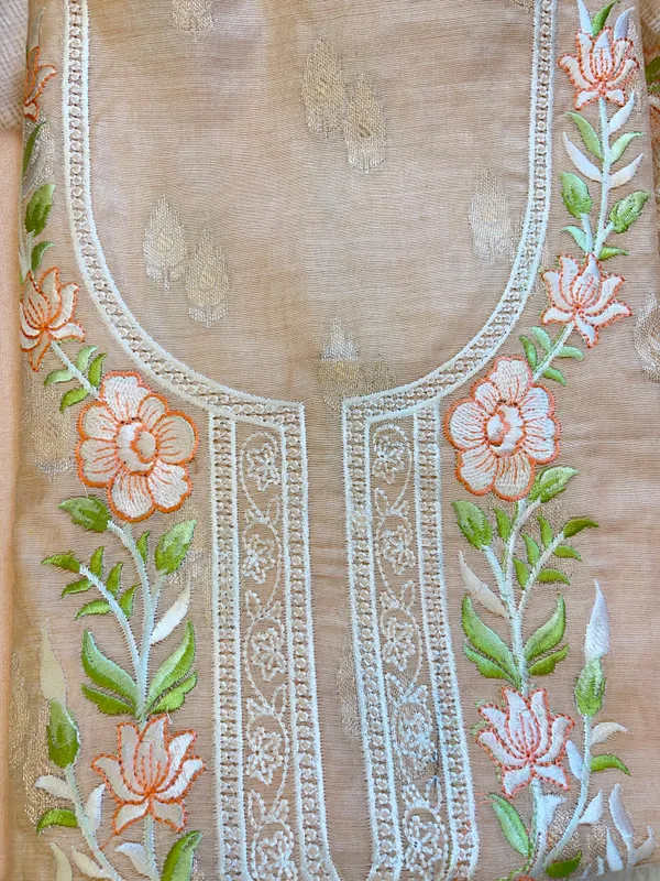 Peach_Dyable_Cotton_Silk_Embroidered_Neck_Floral_Booti_Banarasi_Suit_135IM_DCS2