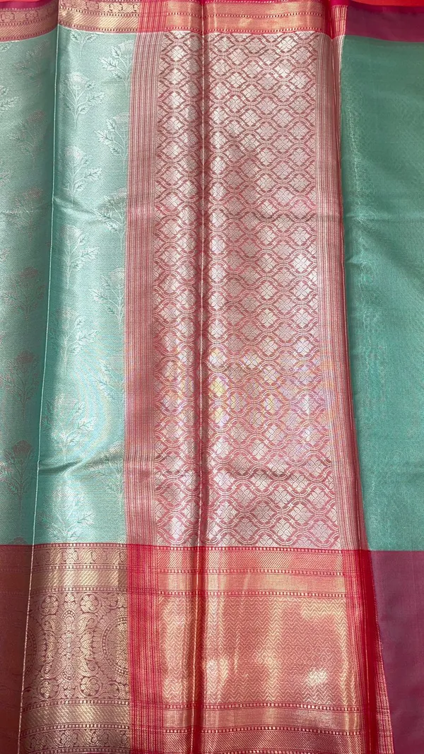 Sea_Green_Kanchi_Silk_Banarasi_Sarees_For_Women_GEBE22