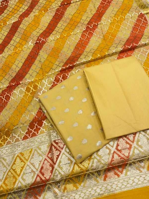 Yellow_Pure_Cotton_Handbrush_Patti_Dupatta_Banarasi_3_pcs_Suit_Set_IM_PCHBP3