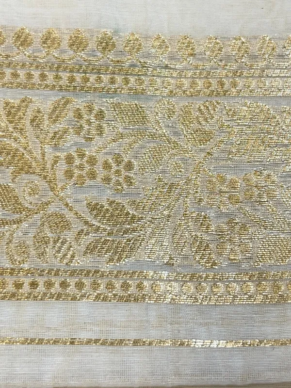 White_Pure_Cotton_Dyable_Floral_Zari_Mina_Booti_Banarasi_Suit