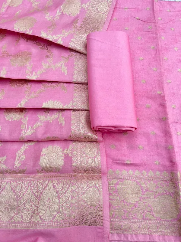 Baby_Pink_Viscose_Silk_Banarasi_Suit_with_Zari_Chunri_Booti_&_Floral_Jaal_Dupatta_1050BFS_SV4